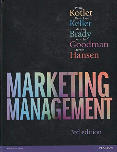 Marketing Management: United States Edition Marketing Management: United States Edition