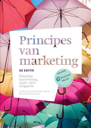 Principes van marketing von Pearson Benelux