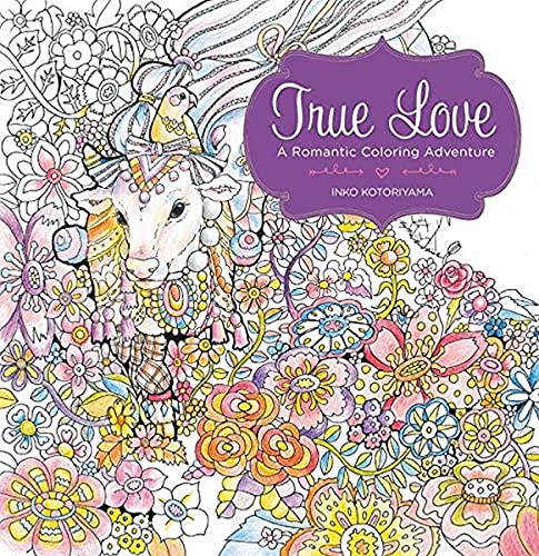 True Love: A Romantic Coloring Adventure: A Coloring Book von Harper Design