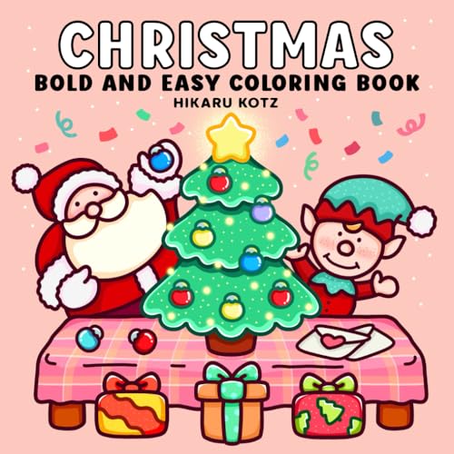 Christmas: Bold & Easy Coloring Book, Stocking Stuffer for Adults & Teens (Christmas Coloring Book) Christmas: Bold & Easy Coloring Book, Stocking Stuffer for Adults & Teens (Christmas Coloring Book)