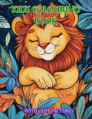 Kids Colouring Book With Cute Pictures Kids coloring 80 Pages von Independently published