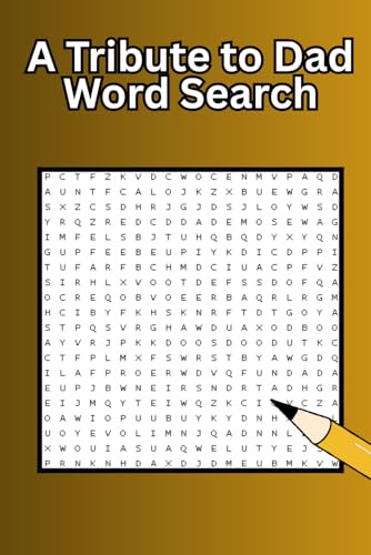 A Tribute to Dad Word Search von Independently published