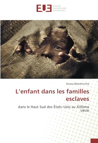 L’enfant dans les familles esclaves: dans le Haut Sud des États–Unis au XIXème siècle