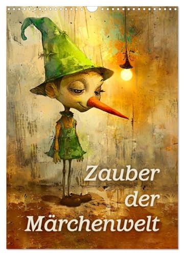 Zauber der Märchenwelt (Wandkalender 2025 DIN A3 hoch), CALVENDO Monatskalender von CALVENDO