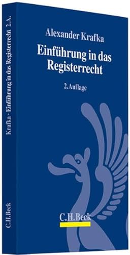 Einführung in das Registerrecht