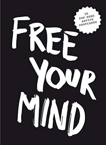 Free your Mind Postcard Block: Pop Music Wisdom