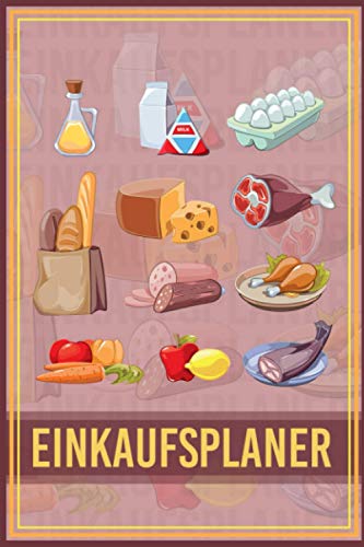 Einkaufsplaner: Einkaufshilfe Und Planer Zum Notieren Und Eintragen Des Wocheneinkauf I Einkaufsplaner Zum Ankreuzen Mit Vorgedruckten Seiten A5 Für 100 Einkäufe