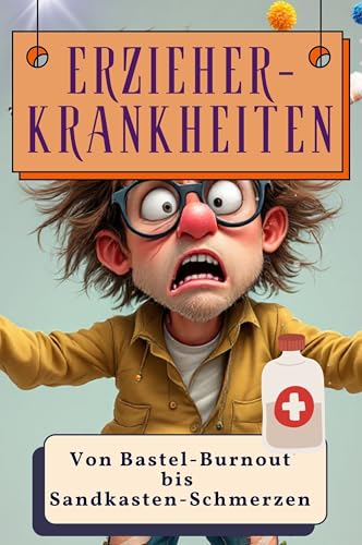 Erzieher-Krankheiten: Von Bastel-Burnout bis Sandkasten-Schmerzen. Genial lustiges Humorbuch - das perfekte Geschenk für Weihnachten und Geburtstag von FlipFlop