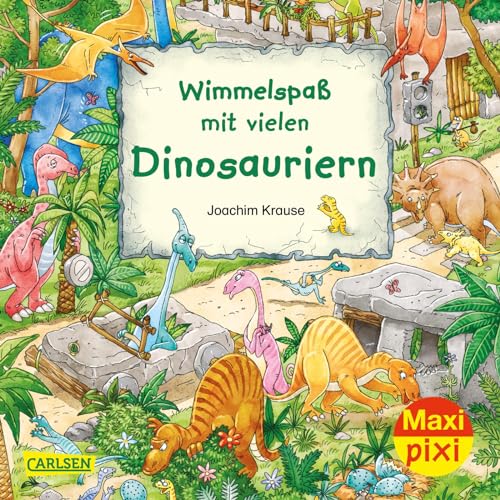 Maxi Pixi 337: VE 5 Wimmelspaß mit vielen Dinosauriern (5 Exemplare) (337)