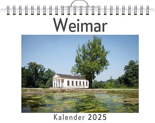 Weimar - (Wandkalender 2025, Kalender DIN A4 quer, Monatskalender im Querformat mit Kalendarium, das perfekte Geschenk) von FlipFlop