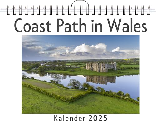 Coast Path in Wales - (Wandkalender 2025, Kalender DIN A4 quer, Monatskalender im Querformat mit Kalendarium, das perfekte Geschenk) von FlipFlop