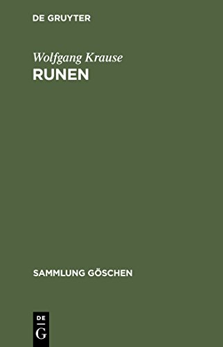 Sammlung Göschen, Nr. 2810: Runen von de Gruyter