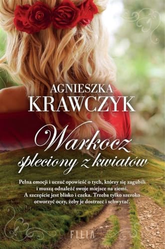 Warkocz spleciony z kwiatów