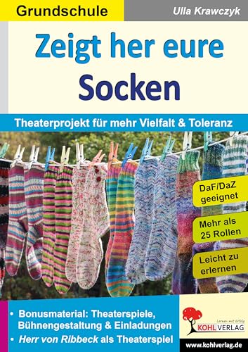Zeigt her eure Socken: Theaterprojekt für mehr Vielfalt & Toleranz
