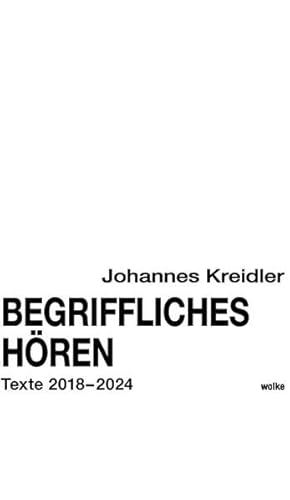 Begriffliches Hören von Wolke V.-G.