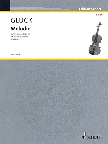 Melodie: Violine und Klavier.: No. 8. violin and piano. (Edition Schott)