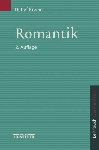 Romantik: Lehrbuch Germanistik