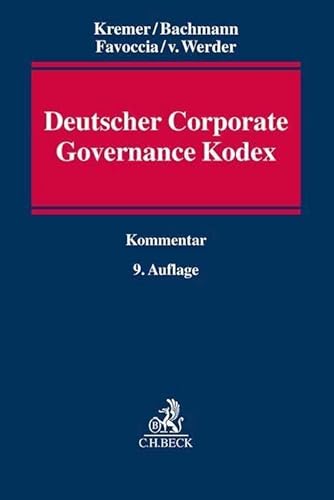 Deutscher Corporate Governance Kodex von C.H.Beck