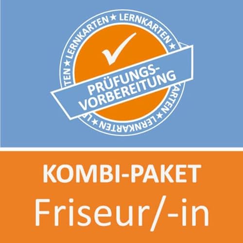AzubiShop24.de Kombi-Paket Lernkarten Friseur/in: Erfolgreiche Prüfungsvorbereitung auf die Abschlussprüfung AzubiShop24.de Kombi-Paket Lernkarten Friseur/in: Erfolgreiche Prüfungsvorbereitung auf die Abschlussprüfung von Princoso GmbH