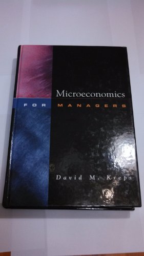Microeconomics for Managers