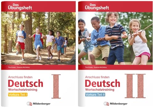 Anschluss finden / Deutsch – Das Übungsheft – Vorkurs Teil I und II: Wortschatztraining Klasse 1 bis 4 von Mildenberger Verlag GmbH