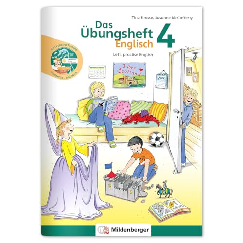Das Übungsheft Englisch 4: Let’s practise English – Mit Audio-CD „Jicki Vokabel-Dusche 4“ – Wortschatz und Grammatik üben in der Grundschule, Klasse 4, inkl. Lösungsheft und Sticker Das Übungsheft Englisch 4: Let’s practise English – Mit Audio-CD „Jicki Vokabel-Dusche 4“ – Wortschatz und Grammatik üben in der Grundschule, Klasse 4, inkl. Lösungsheft und Sticker