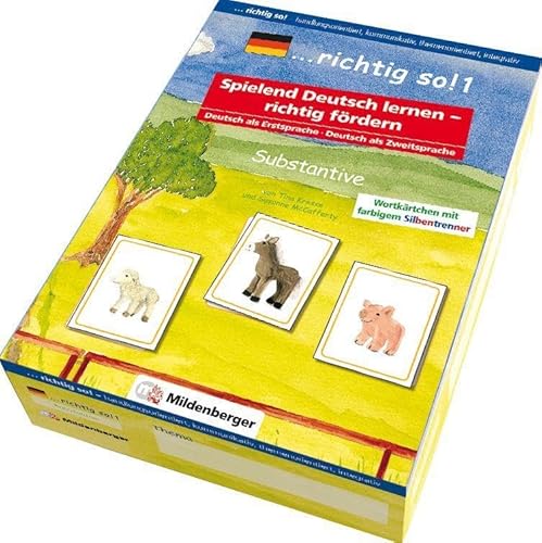 ... richtig so!: Spiele für den Deutsch-Förderunterricht und für Deutsch als Fremdsprache: Spiele für den Deutsch-Förderunterricht und für Deutsch als Fremdsprache. 1. - 4. Schuljahr ... richtig so!: Spiele für den Deutsch-Förderunterricht und für Deutsch als Fremdsprache: Spiele für den Deutsch-Förderunterricht und für Deutsch als Fremdsprache. 1. - 4. Schuljahr