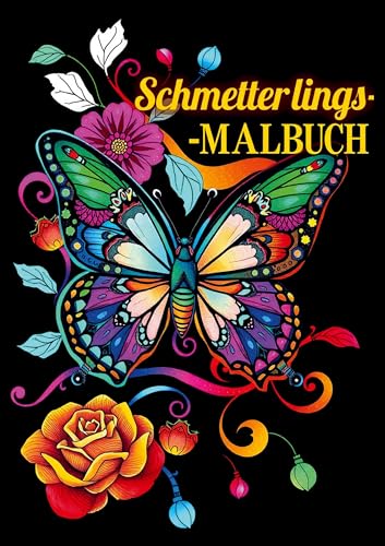 Schmetterlings- Malbuch von BoD – Books on Demand