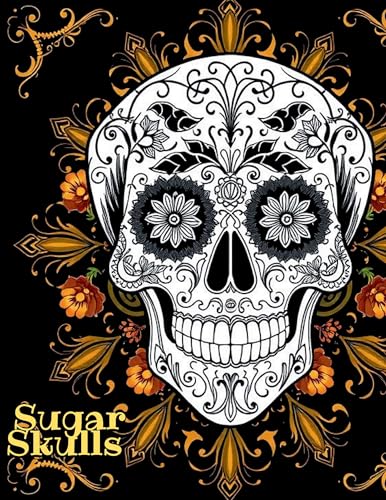 Sugar Skull: Malbuch für Erwachsene und Teenager von BoD – Books on Demand
