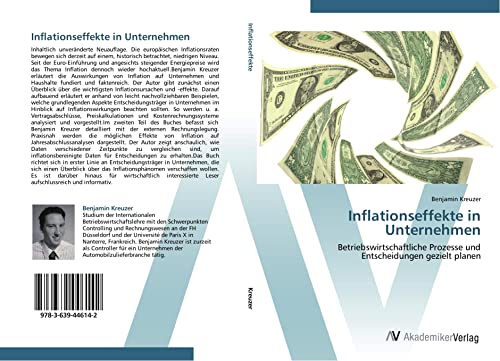 Inflationseffekte in Unternehmen: Betriebswirtschaftliche Prozesse und Entscheidungen gezielt planen von VDM Verlag