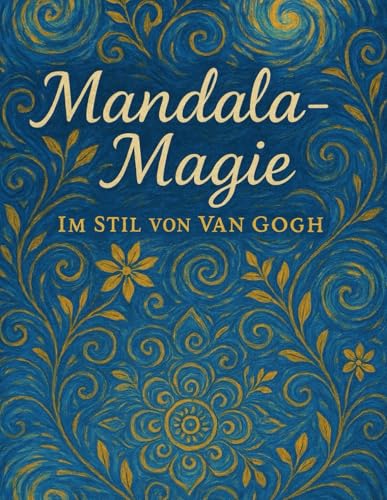 Mandala-Magie – Ausmalbuch für Erwachsene im Stil von Van Gogh: 50 kunstvolle Mandalas mit stärkenden Affirmationen | Achtsamkeit, Kreativität & Entspannung fördern | Großes A4-Format zum Ausmalen von Independently published