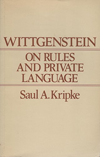 Wittgenstein on Rules and Private Language: An Elementary Exposition