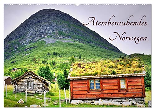 Atemberaubendes Norwegen (Wandkalender 2025 DIN A2 quer), CALVENDO Monatskalender von CALVENDO