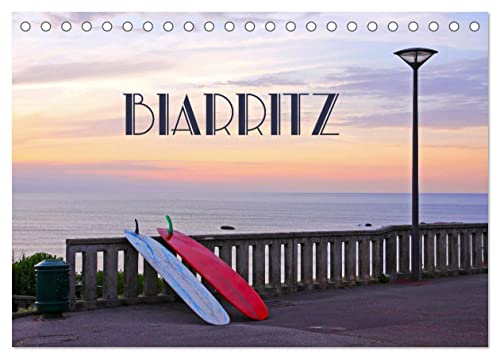 Biarritz (Tischkalender 2025 DIN A5 quer), CALVENDO Monatskalender