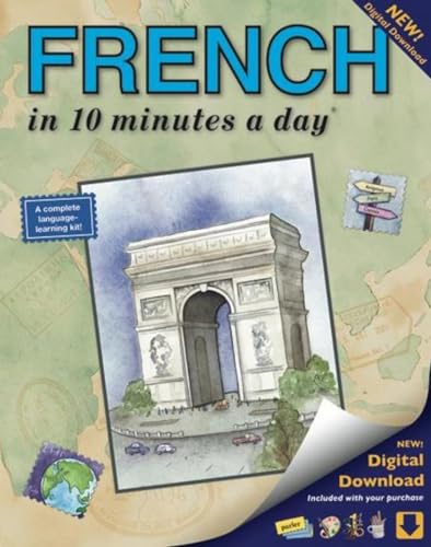 FRENCH in 10 minutes a day: French in 10 minutes a day (includes digital download)