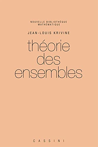 Théorie des ensembles von Cassini