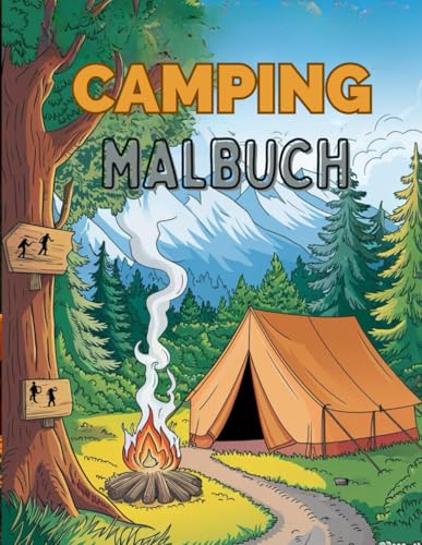 Camping Malbuch Camping Malbuch