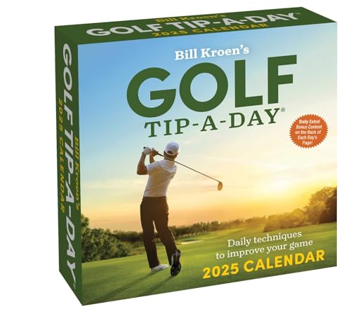 Bill Kroen's Golf Tip-A-Day 2025 Calendar von Andrews McMeel Publishing