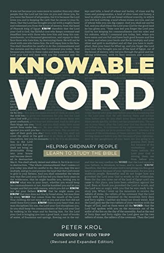 Knowable Word: Knowable Word: Helping Ordinary People Learn to Study the Bible von Cruciform Press