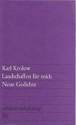 Landschaften für mich