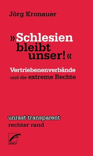 'Schlesien bleibt unser!': Vertriebenenverbände und die extreme Rechte (unrast transparent - rechter rand)