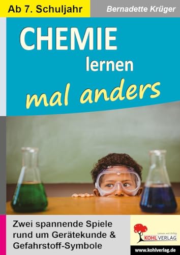 Chemie lernen mal anders: Zwei spannende Spiele rund um Gerätekunde & Gefahrstoff-Symbole von KOHL VERLAG Der Verlag mit dem Baum