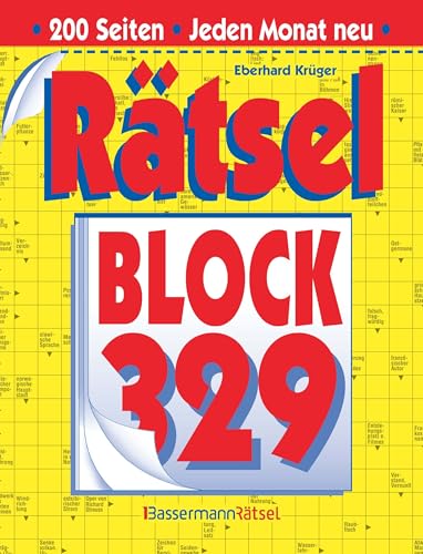 Rätselblock 329 (5 Exemplare à 2,99 €) von Bassermann Verlag