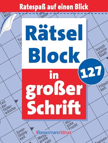 Rätselblock in großer Schrift 127 Rätselblock in großer Schrift 127 von Bassermann Verlag