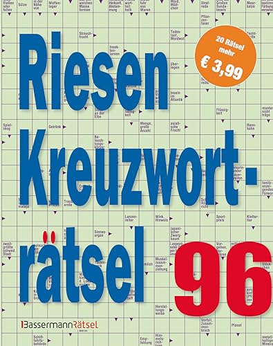 Riesen-Kreuzworträtsel 96 Riesen-Kreuzworträtsel 96