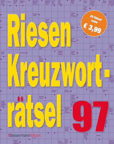 Riesen-Kreuzworträtsel 97 Riesen-Kreuzworträtsel 97