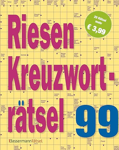 Riesen-Kreuzworträtsel 99 Riesen-Kreuzworträtsel 99 von Bassermann Verlag