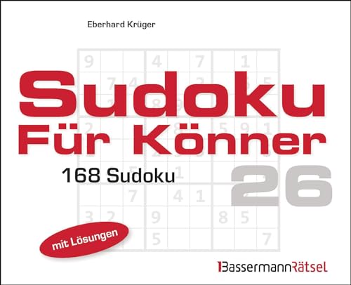 Sudoku für Könner 26 von Bassermann Verlag