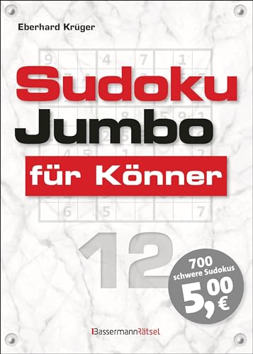 Sudokujumbo für Könner 12: mittlerer bis hoher Schwierigkeitsgrad von Bassermann Verlag