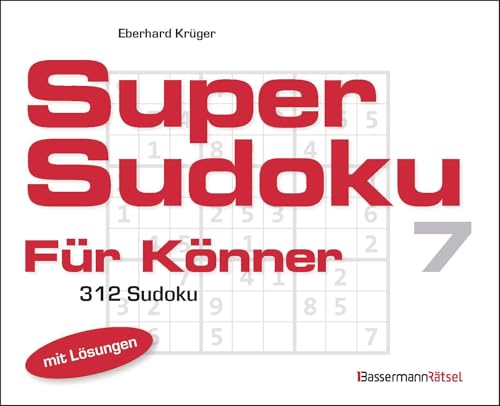 Supersudoku für Könner 7 Supersudoku für Könner 7 von Bassermann Verlag